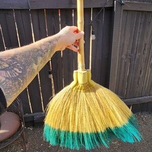 Bamboo Broom